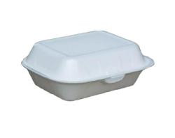 Товар ланч-бокс lbs 190х150х80 мм, без секций, белый, впс (100 шт/пак) в категории каталога ланч-боксы