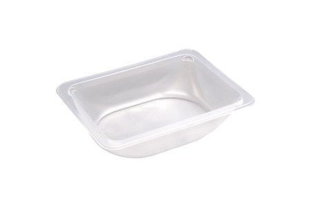 Товар лоток под запайку 147*109*36мм, овал.дно, прозрачный, пп 560 шт/кор  в категории каталога лотки под запайку