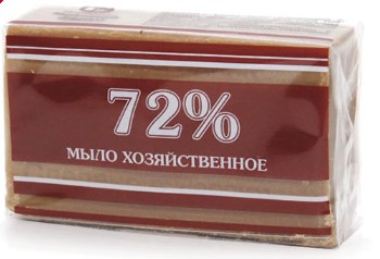 Мыло хозяйственное 72%, 150 г Краснодарское в упаковке