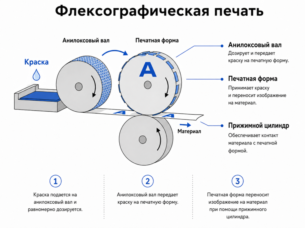 Флексопечать бумажных стаканов
