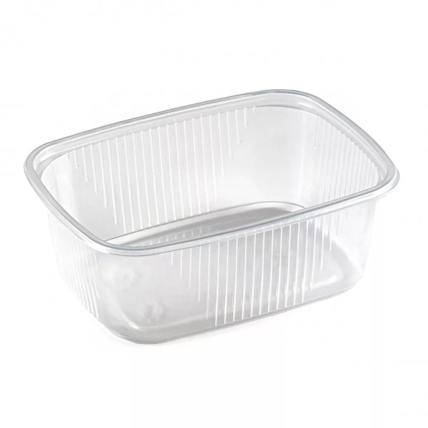 Товар контейнер 250 мл, 108х82  рр (100 шт/упак, 1000 шт/кор) в категории каталога контейнеры для горячего (pp)  