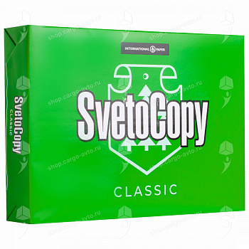 На изображении бумага офисная svetocopy а4