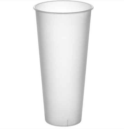 Товар стакан bubble cup 650 мл, прозрачный матовый, рр (20 шт/упак, 400 шт/кор)  в категории каталога стаканы одноразовые