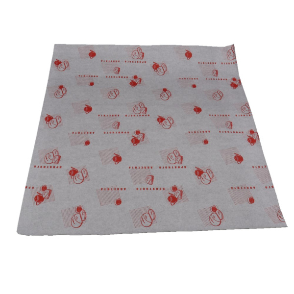 Товар обертка для гамбургера с печатью, 30х38 см в категории каталога упаковка для фаст-фуда