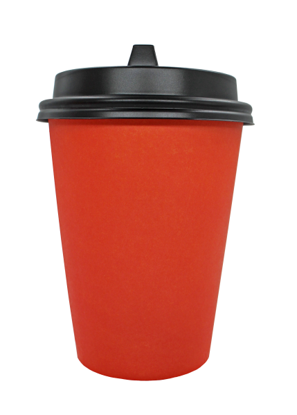 Товар стакан красный однослойный 300 мл в категории каталога стаканы бумажные однослойные