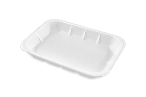 Товар лоток (впс), 225х150х30 мм, белый в категории каталога лотки, ланч-боксы
