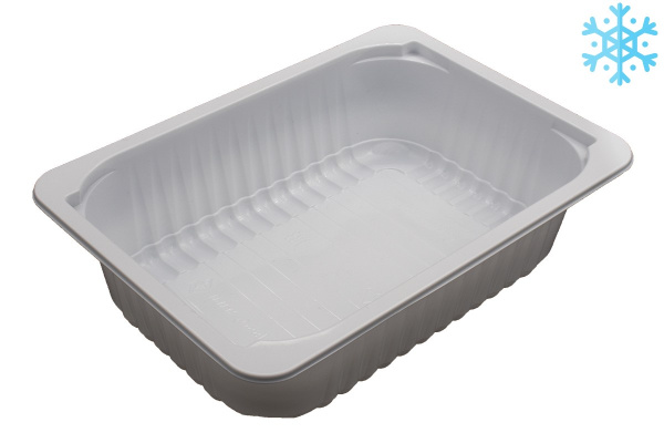 Товар лоток под запайку 210*148*55 мм, белый, пп, для заморозки 260 шт/кор в категории каталога лотки под запайку