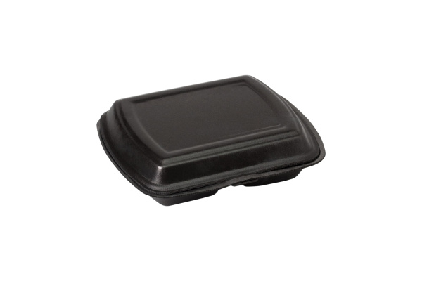 Товар ланч-бокс 2 секции 82 lbm, 247х206х70 мм, черный в категории каталога ланч-боксы