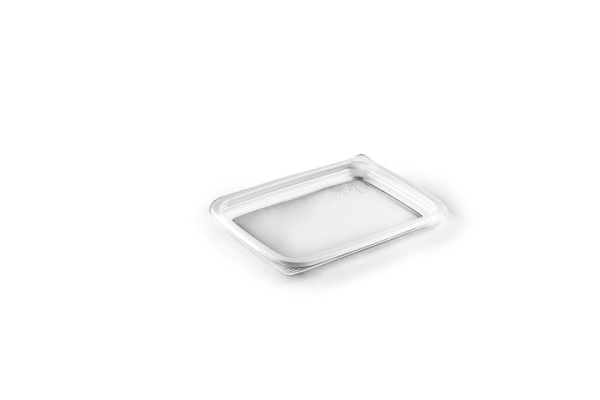 Товар крышка для контейнера 108х82мм, прозрачная, рр (100 шт/упак, 1000 шт/кор) в категории каталога контейнеры для горячего (pp)  