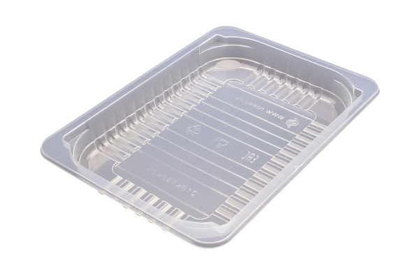 Товар лоток под запайку 210*148*25 мм (400мл), прозрачный, пп, 300 шт/кор в категории каталога лотки под запайку