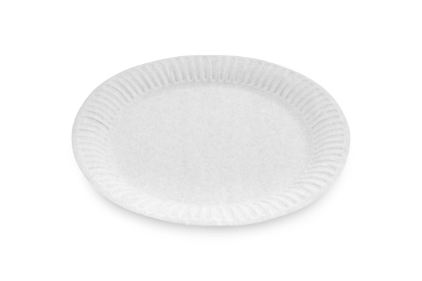 Товар тарелка картонная мелованная, d-200 мм в категории каталога тарелки одноразовые